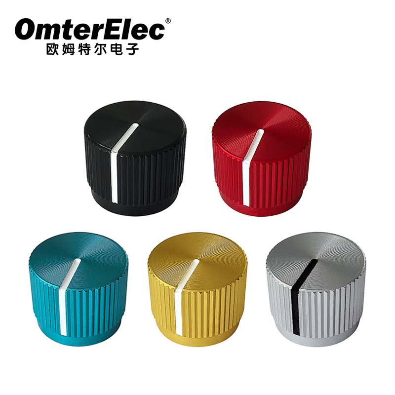 Guitar Aluminum Alloy  Control Knobs Dia. 6mm(0.24